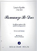 Romanze B-Dur für Klarinetteund Streichquartett