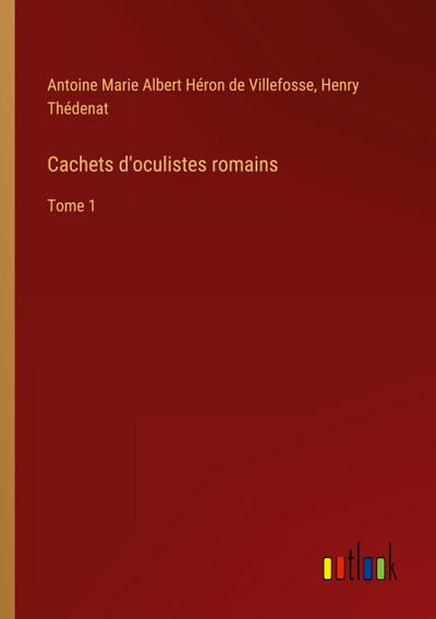 Cachets d’oculistes romains