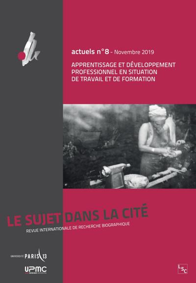 Apprentissage et developpement professionnel en situation de travail et de formation