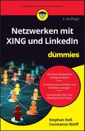 Netzwerken mit XING und LinkedIn für Dummies von Stephan Koß | Taschenbuch