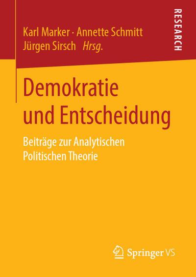 Demokratie und Entscheidung