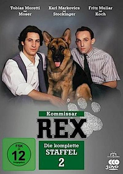 Kommissar Rex - Die komplette 2. Staffel. 3 DVDs
