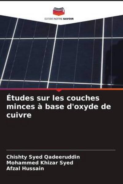 Études sur les couches minces à base d’oxyde de cuivre