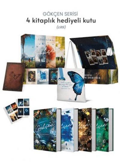 Gökcen Serisi - Hediyeli Kutulu Set, Ciltli - 4 Kitap Takim