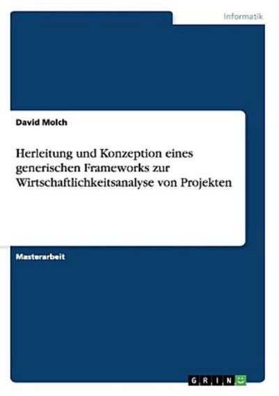 Herleitung und Konzeption eines generischen Frameworks zur Wirtschaftlichkeitsanalyse von Projekten - David Molch