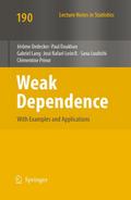 Weak Dependence: With Examples and Applications