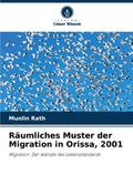 Räumliches Muster der Migration in Orissa, 2001