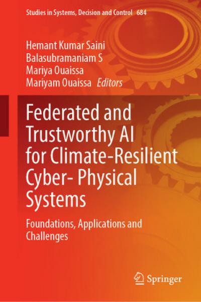 Federated and Trustworthy AI for Climate-Resilient Cyber- Physical Systems