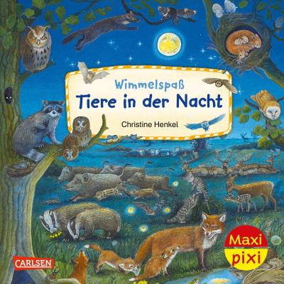 Maxi Pixi 425: VE 5: Wimmelspaß Tiere in der Nacht (5 Exemplare)