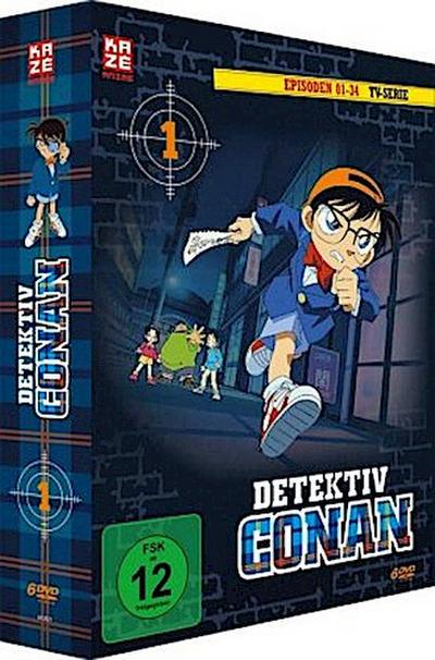 Detektiv Conan - die TV-Serie - DVD Box 1, 3 DVD