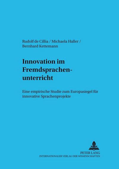 Innovation im Fremdsprachenunterricht