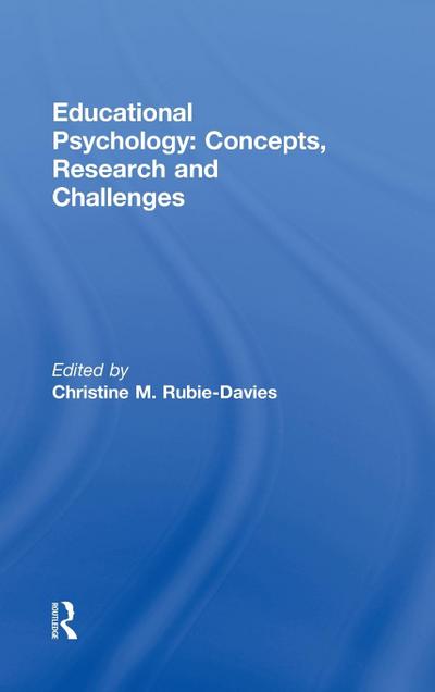 Educational Psychology: Concepts, Research and Challenges