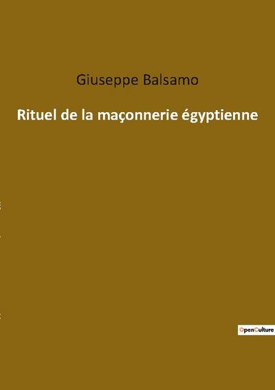 Rituel de la maçonnerie égyptienne