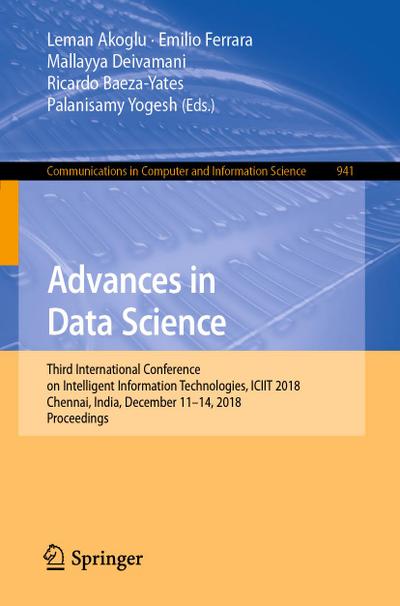 Advances in Data Science