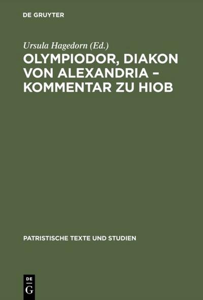 Olympiodor, Diakon von Alexandria - Kommentar zu Hiob