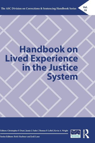Handbook on Lived Experience in the Justice System