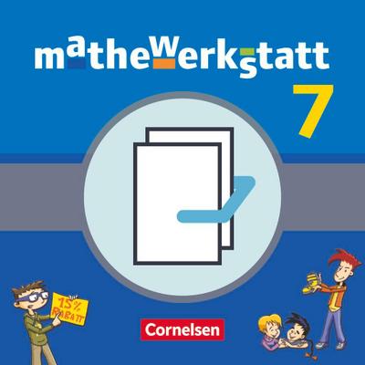 mathewerkstatt 7. Schuljahr. Schülerbuch mit Materialblock. Mittlerer Schulabschluss