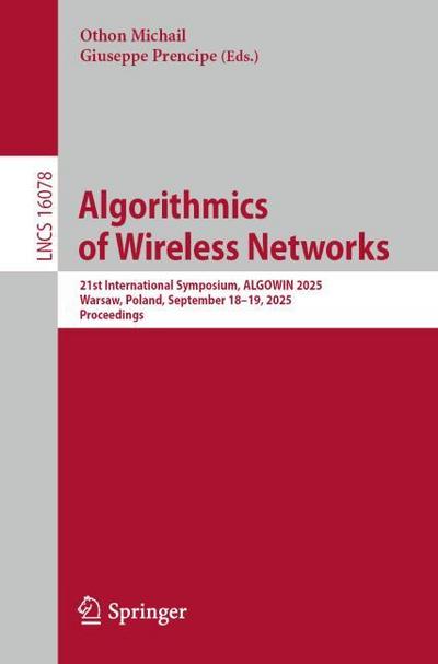 Algorithmics of Wireless Networks