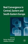Real Convergence in Central, Eastern and South-Eas