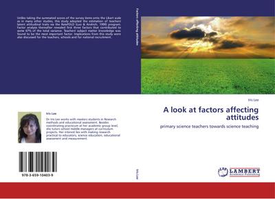 A look at factors affecting attitudes