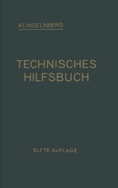 Klingelnberg Technisches Hilfsbuch