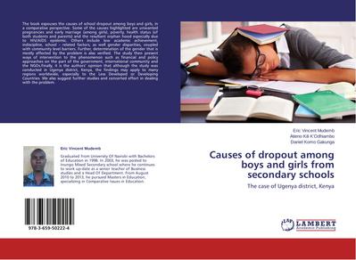 Causes of dropout among boys and girls from secondary schools