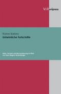 Unheimliche Fortschritte: Natur, Technik und Mechanisierung im Werk von Hans Magnus Enzensberger Rainer Barbey Author