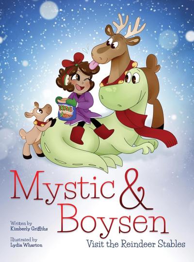 Mystic and Boysen Visit the Reindeer Stables