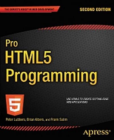 Pro HTML5 Programming