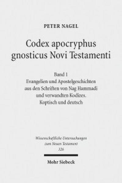 Codex apocryphus gnosticus Novi Testamenti