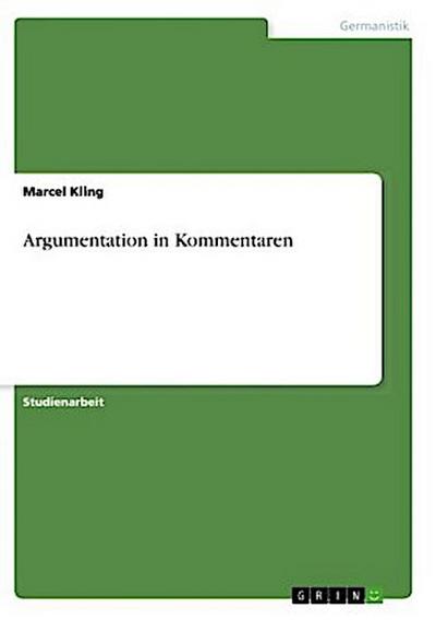 Argumentation in Kommentaren