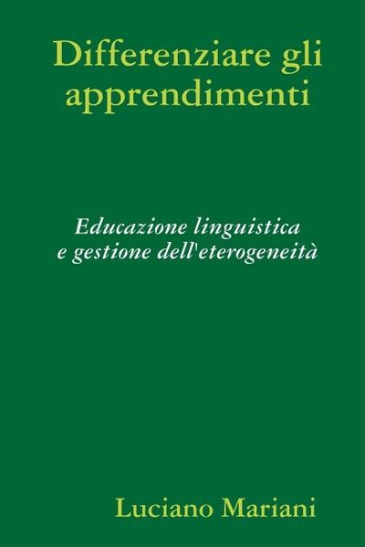 Differenziare gli apprendimenti