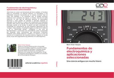 Fundamentos de electroquímica y aplicaciones seleccionadas