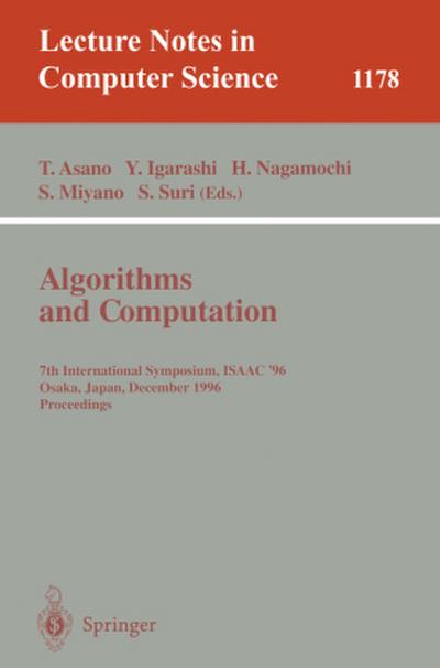 Algorithms and Computation