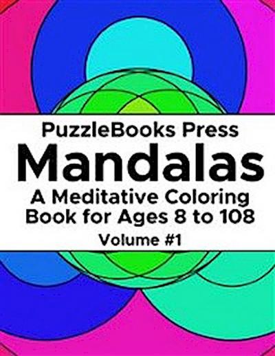 PuzzleBooks Press Mandalas – Volume 1