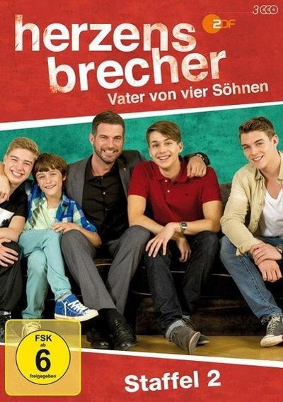 Herzensbrecher, Vater von vier Söhnen, 3 DVDs. Staffel.2