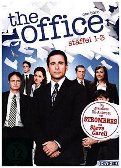 The Office (US) - Das Büro. Staffel.1-3, 9 DVDs