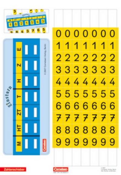 Einstern - Mathematik - Kartonbeilagen zu Ausgabe 2004 - Band 4