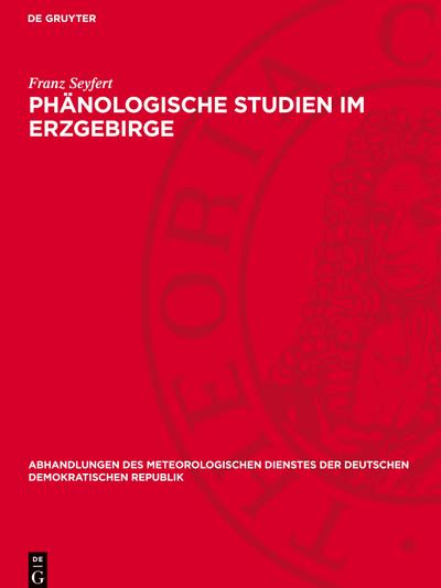 Phänologische Studien im Erzgebirge