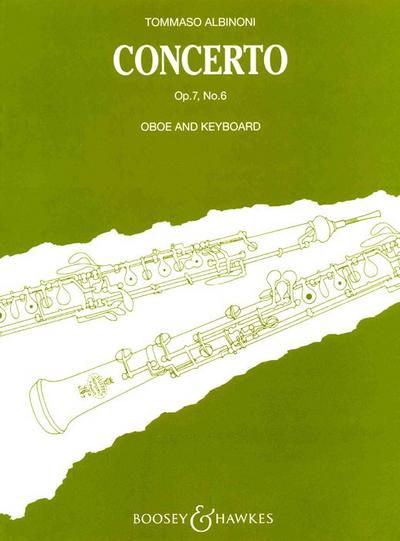Concerto in Re op. 7/6für Oboe und Orchester
