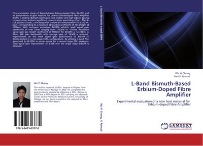 L-Band Bismuth-Based Erbium-Doped Fibre Amplifier