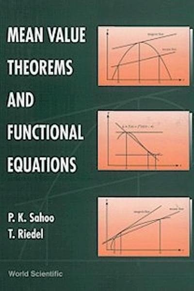 MEAN VALUE THEOREMS & FUNCTIONAL EQN