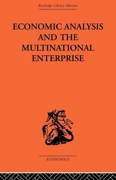 Economic Analysis and Multinational Enterprise