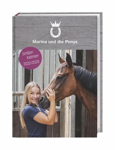 Marina und die Ponys Schülerkalender A5 2023