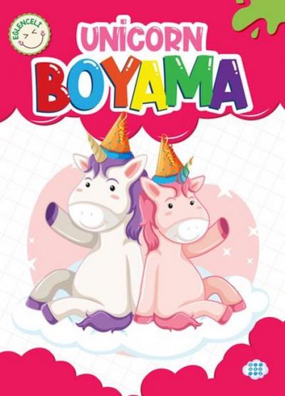 Eglenceli Unicorn Boyama