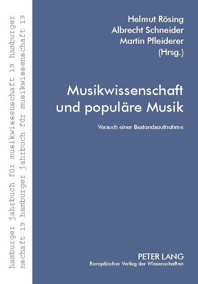 Musikwissenschaft und populäre Musik