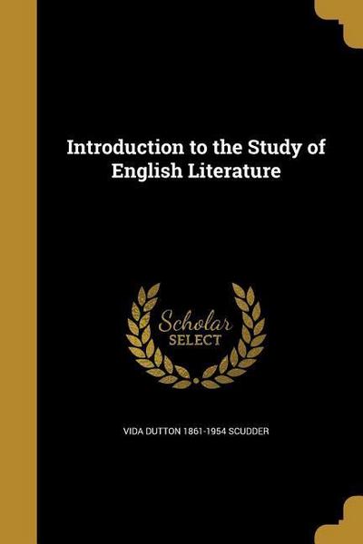 INTRO TO THE STUDY OF ENGLISH