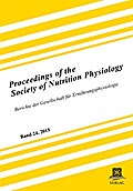 Proceedings of the Society of Nutrition Physiology Band 24