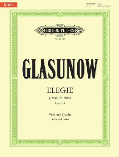 Elegie for viola & piano Op.44