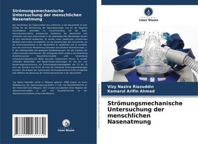 Strömungsmechanische Untersuchung der menschlichen Nasenatmung